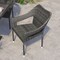 Flash Furniture Gray PE Rattan Wicker Patio Dining Chair, 2PK 2-TT-TT02-GY-GG - alternate 2